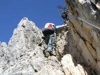 Cortina Klettersteig Teil 2