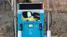 eLadestation Heinfels Shell Tankstelle 150kW T1